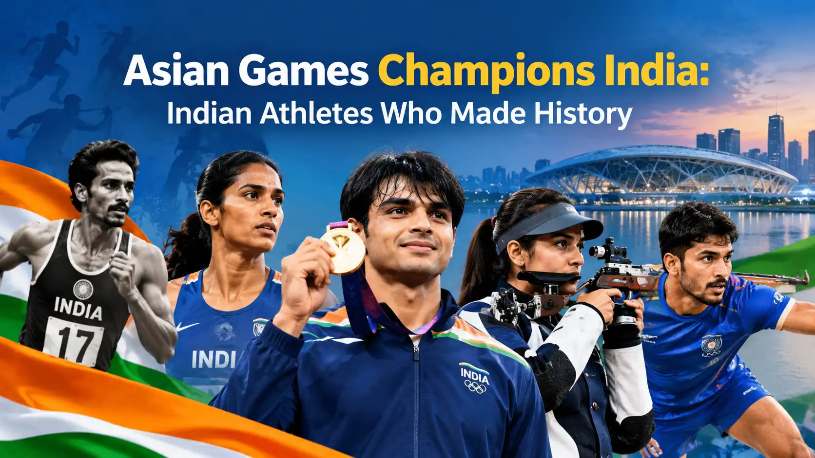 Asian Games Champions India and Indian athletes